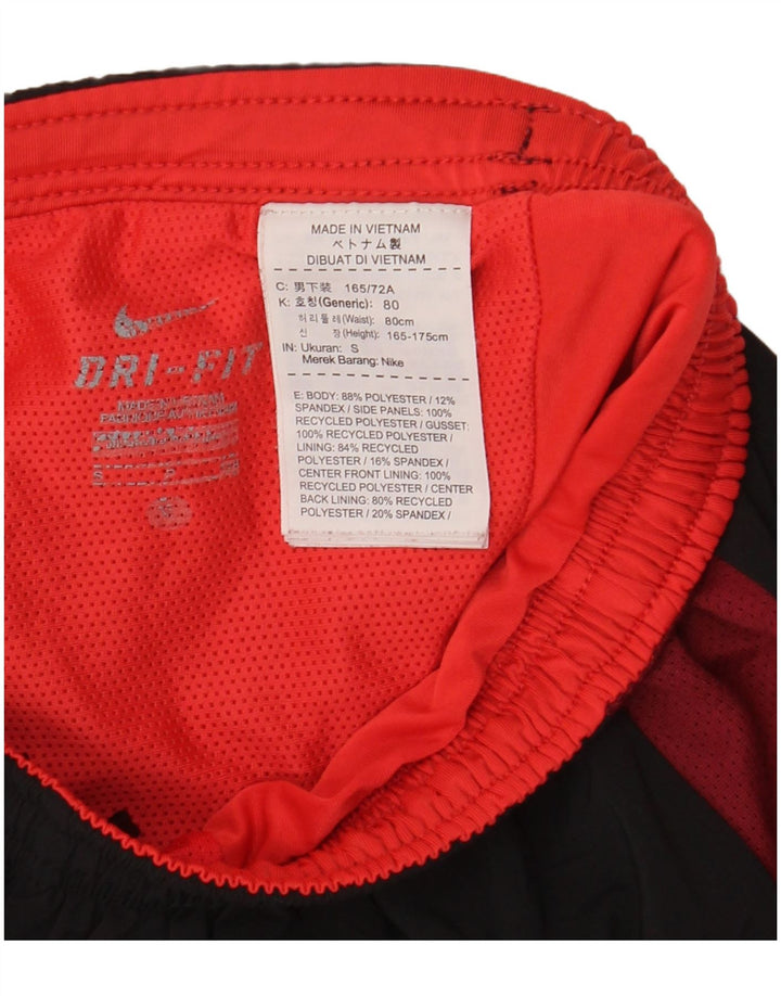 Nike Mens Dri Fit Sport Shorts Small  Black Colourblock Polyester
