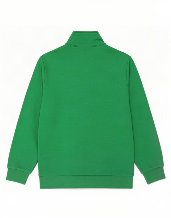 Champion Boys Graphic Tracksuit Top Jacket 11-12 Years Large Green Cotton
