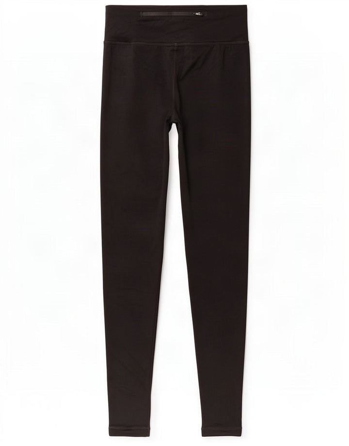 Nike Womens Graphic Leggings UK 4 XS Black Polyester