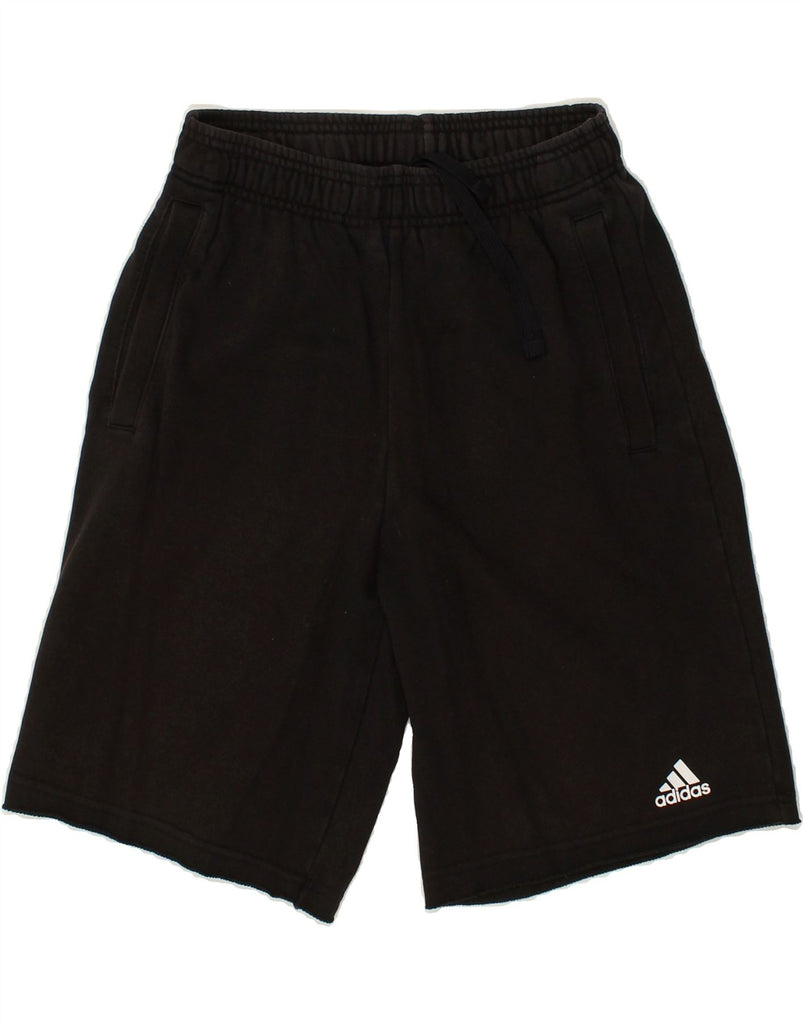 ADIDAS Mens Sport Shorts W26 XS Black | Vintage Adidas | Thrift | Second-Hand Adidas | Used Clothing | Messina Hembry 