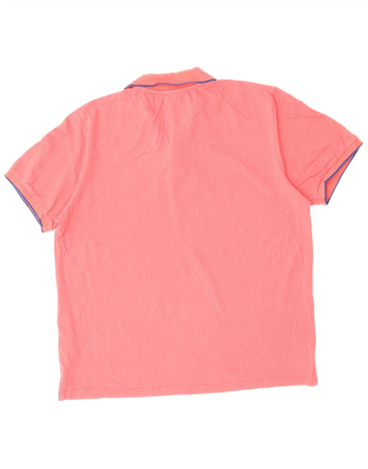 NORTH SAILS Mens Polo Shirt Medium Red Cotton