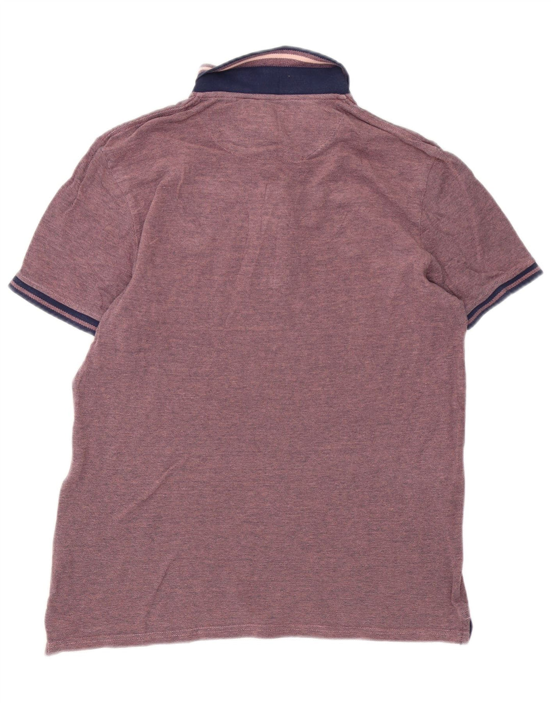 Lyle & Scott Mens Polo Shirt Large Pink Cotton