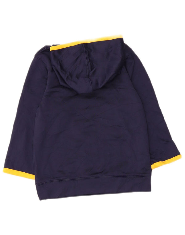 Russell Athletic Boys Hoodie Jumper 4-5 Years XS Navy Blue