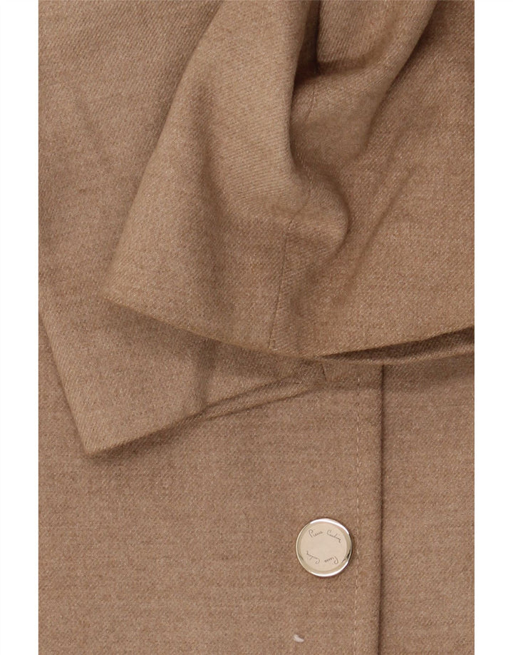Pierre Cardin Womens Trench Coat IT 42 Medium Beige Polyester