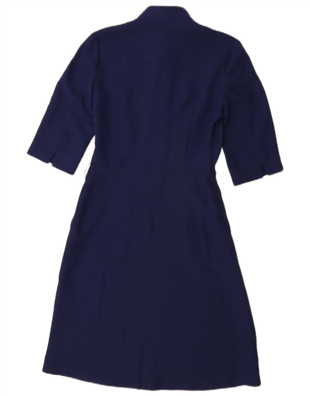 Hobbs Womens A-Line Dress UK 4 XS Navy Blue Polyester