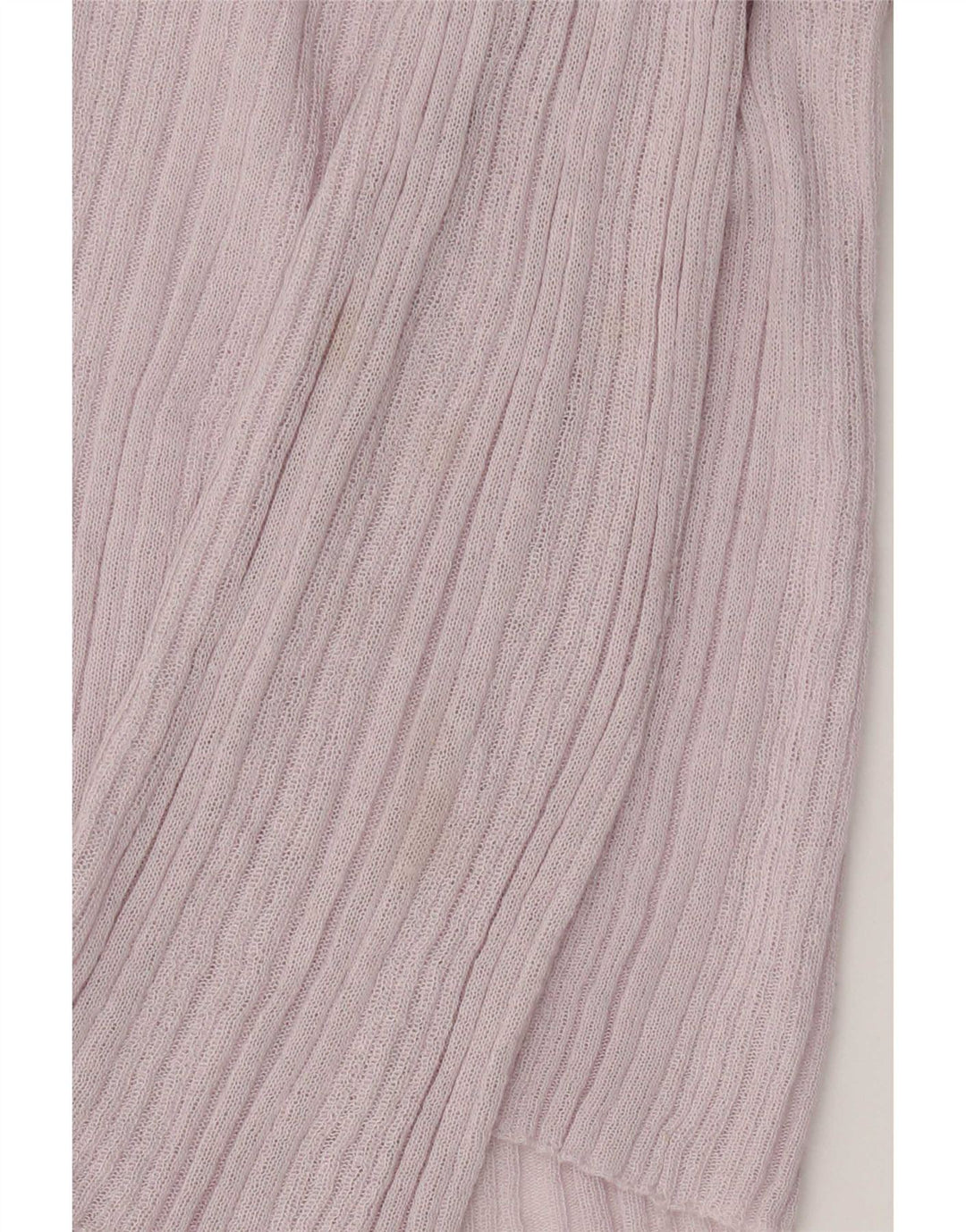 Zara Womens Crop Top Long Sleeve UK 12 Medium Pink Viscose