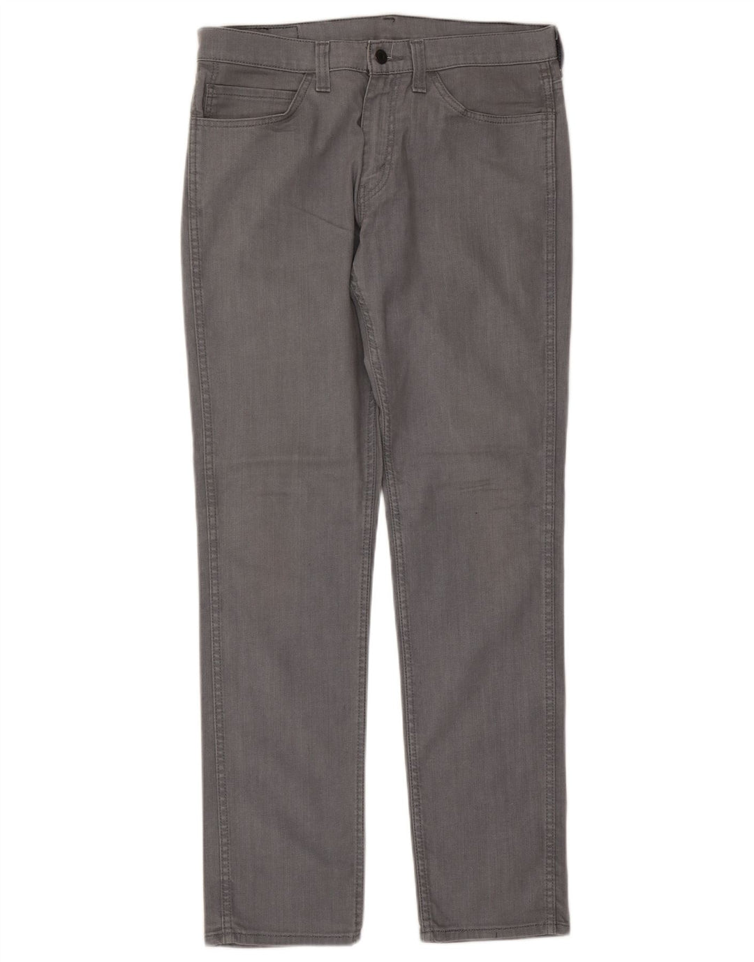 Levi's Mens 511 Slim Jeans W34 L34 Grey Cotton
