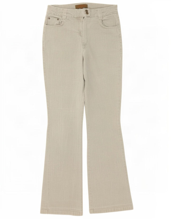 Marks & Spencer Womens Per Una Bootcut Jeans UK 12 Medium W28 L32 Grey