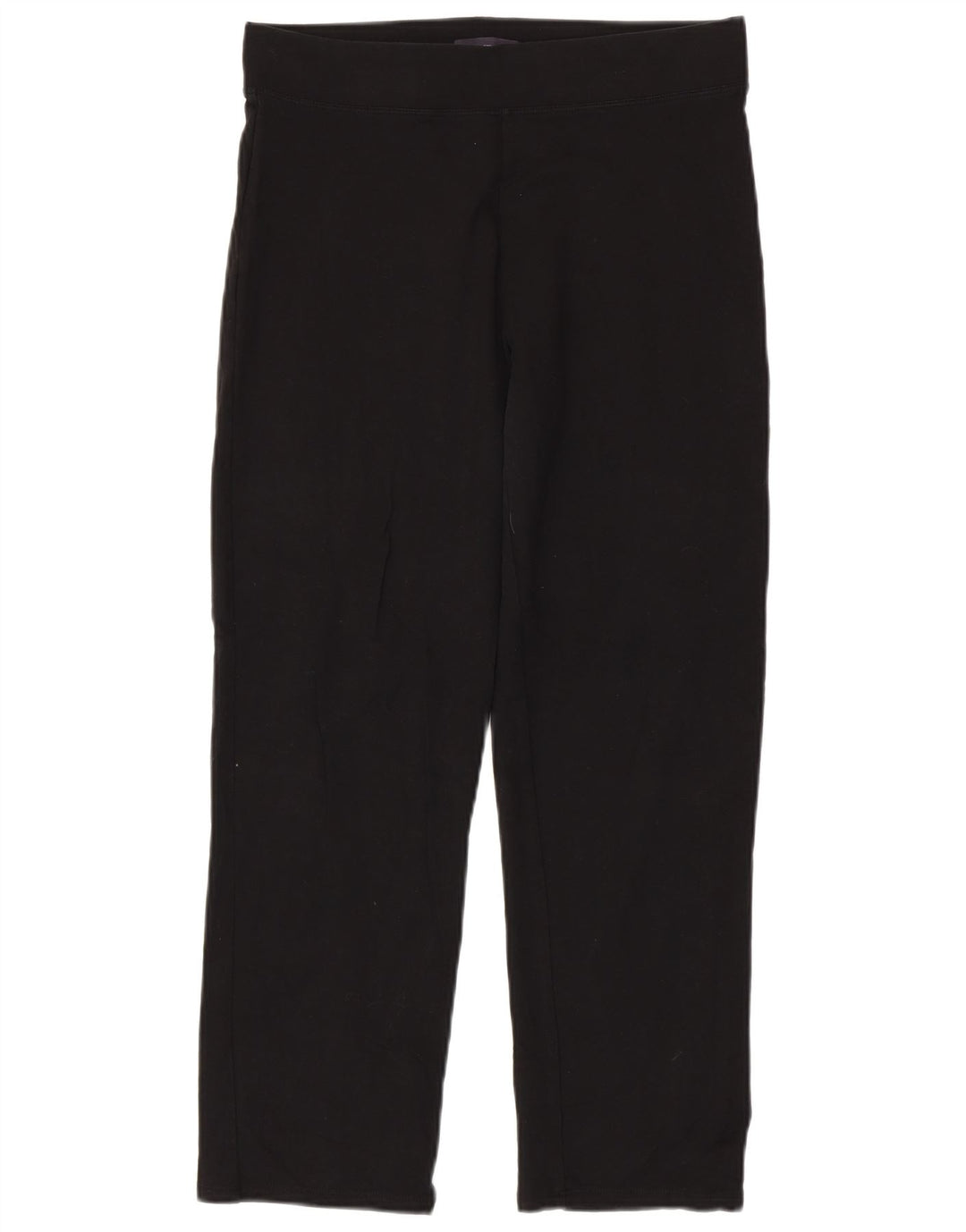 Marks & Spencer Womens Leggings UK 12 Medium Black Cotton