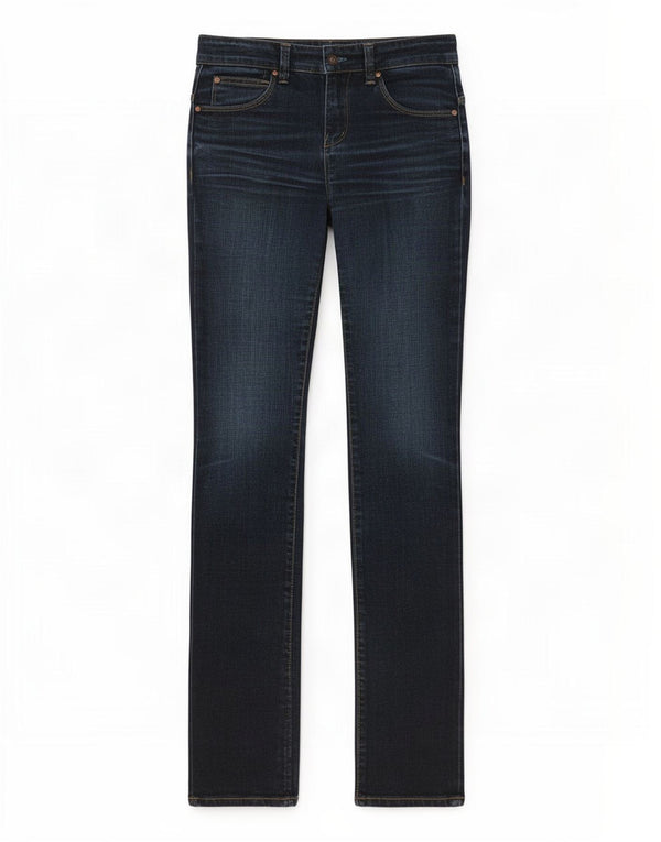 Calvin Klein Womens Slim Jeans US 4 Small W27 L33 Navy Blue Cotton