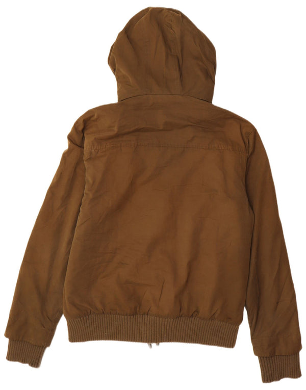 Superdry Mens Windbomber Hooded Windbreaker Jacket UK 44 2XL Khaki
