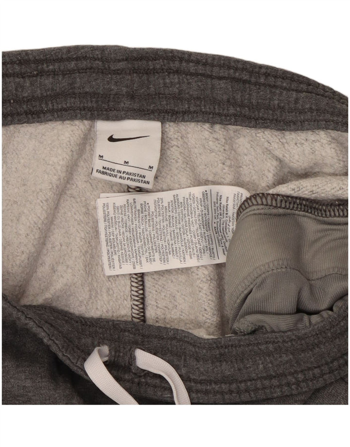 Nike Mens Tracksuit Trousers Joggers Medium  Grey Cotton