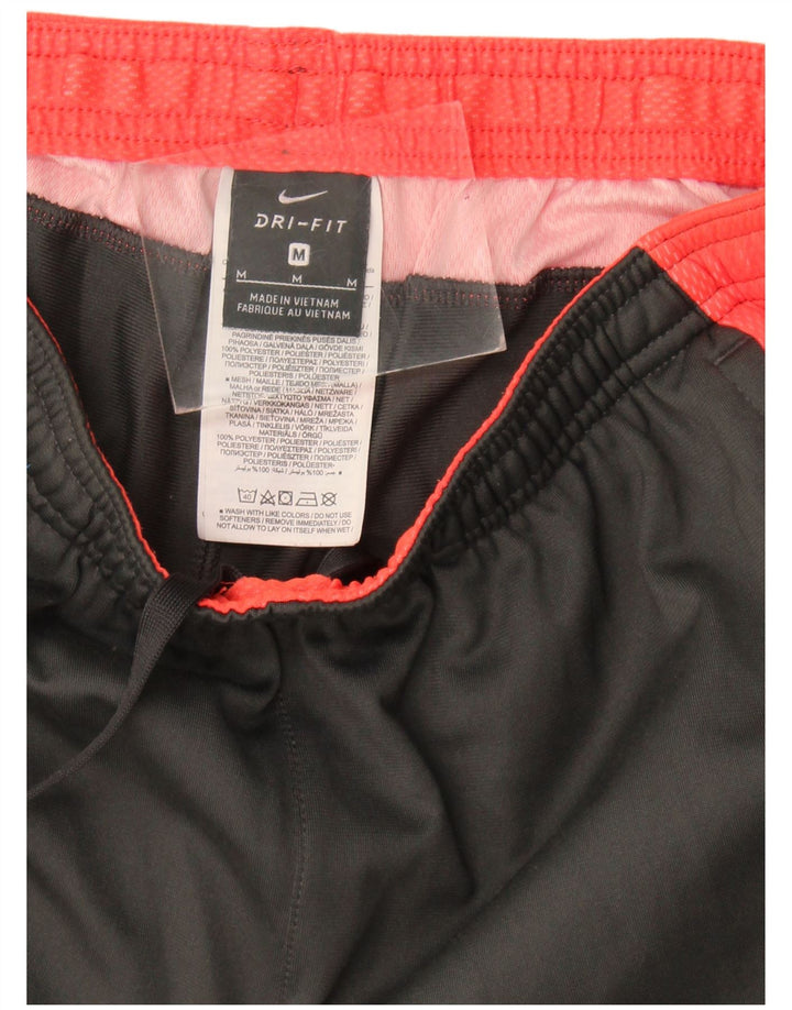 Nike Mens Dri Fit Tracksuit Trousers Medium  Grey Colourblock Polyester