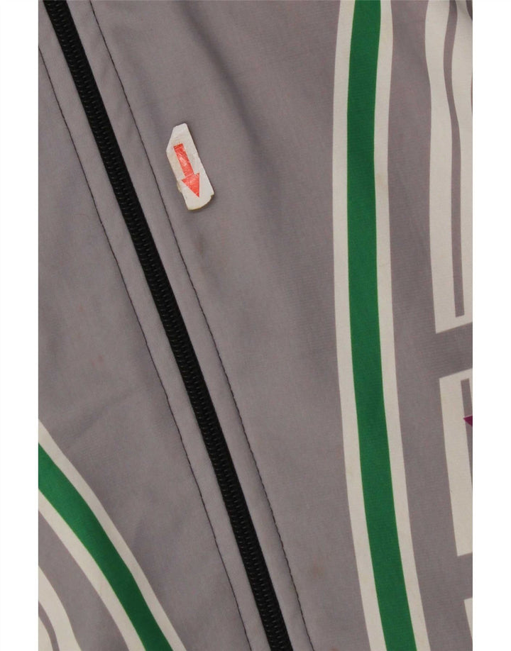 F.LLI Campagnolo Mens Tracksuit Top Jacket UK 36 Small Black Colourblock