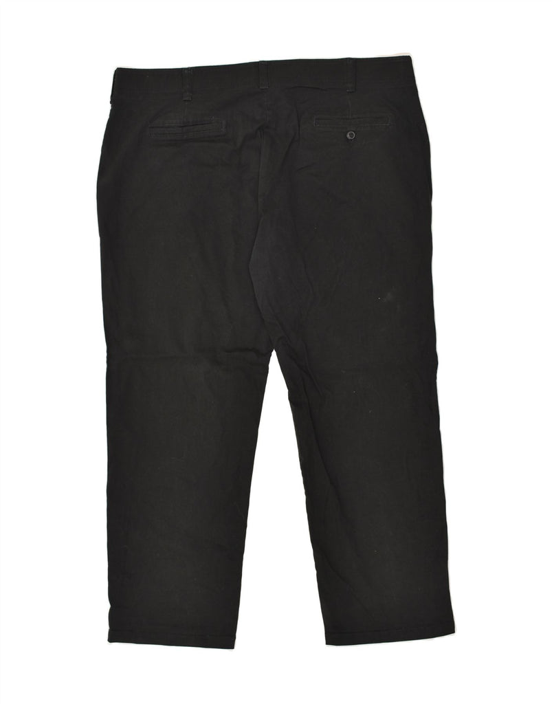 LEE Mens Extreme Comfort Straight Chino Trousers W42 L30 Black Cotton | Vintage Lee | Thrift | Second-Hand Lee | Used Clothing | Messina Hembry 