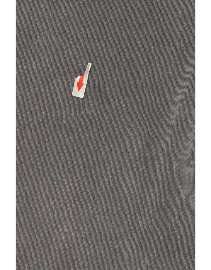 Zara Mens T-Shirt Top Medium Grey Cotton
