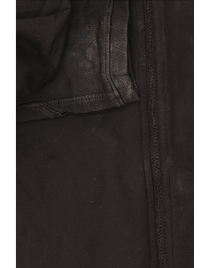Nike Mens Dri Fit Tracksuit Top Jacket Large Black Polyester