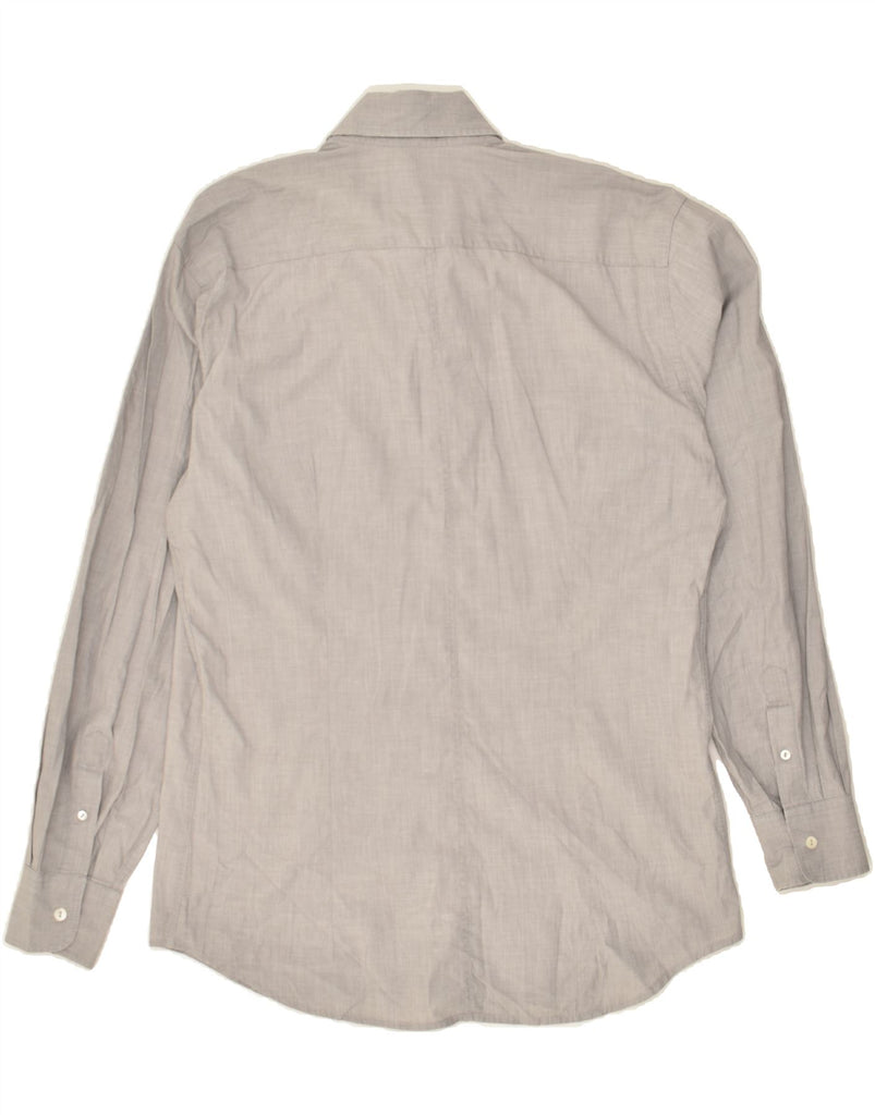 DOLCE & GABBANA Mens Shirt Size 16 41 Large Grey Cotton Vintage Dolce & Gabbana and Second-Hand Dolce & Gabbana from Messina Hembry 