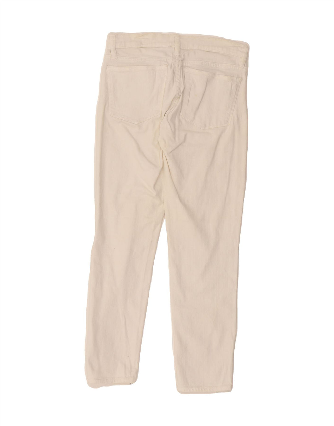 J. CREW Womens Slim Jeans W25 L28 White Cotton Vintage J. Crew and Second-Hand J. Crew from Messina Hembry 