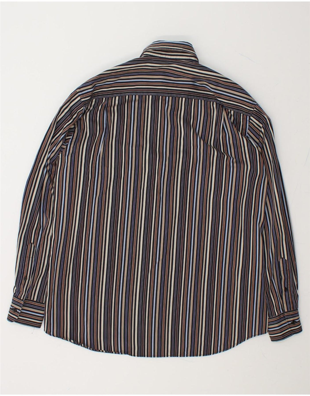 PAUL & SHARK Mens Shirt Size 40 Medium Multicoloured Striped Cotton Vintage Paul & Shark and Second-Hand Paul & Shark from Messina Hembry 