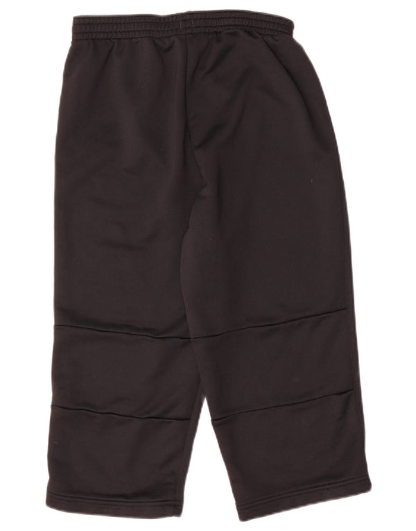 Nike Boys Dri Fit Tracksuit Trousers 13-14 Years XL Black Polyester