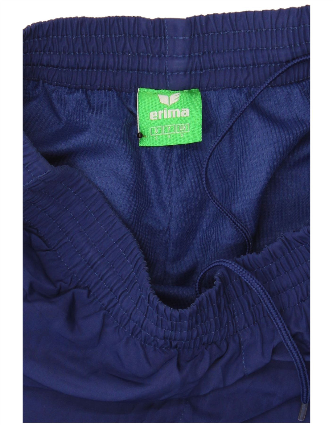 Erima Womens Tracksuit Trousers Joggers UK 10 Small Navy Blue Polyester