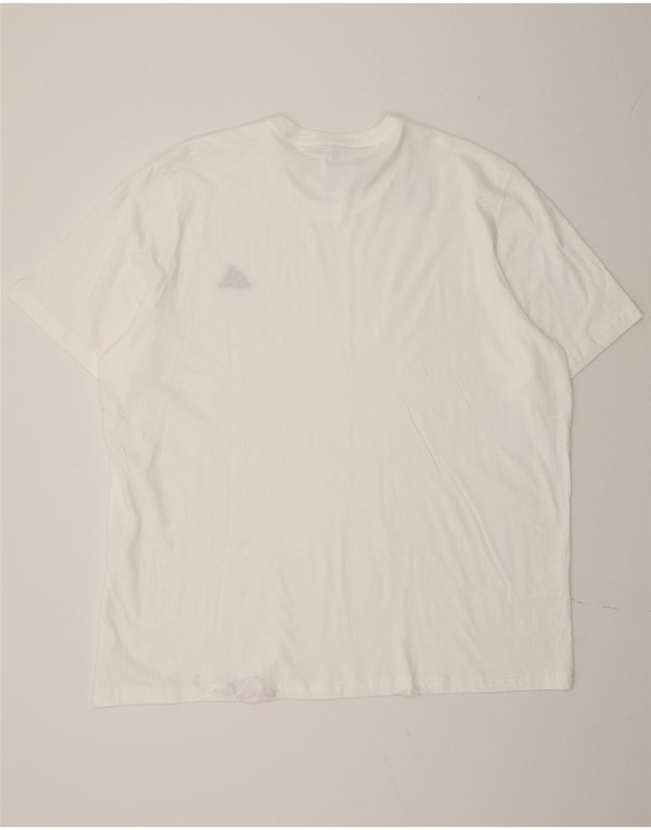 Adidas Mens T-Shirt Top 2XL White Cotton