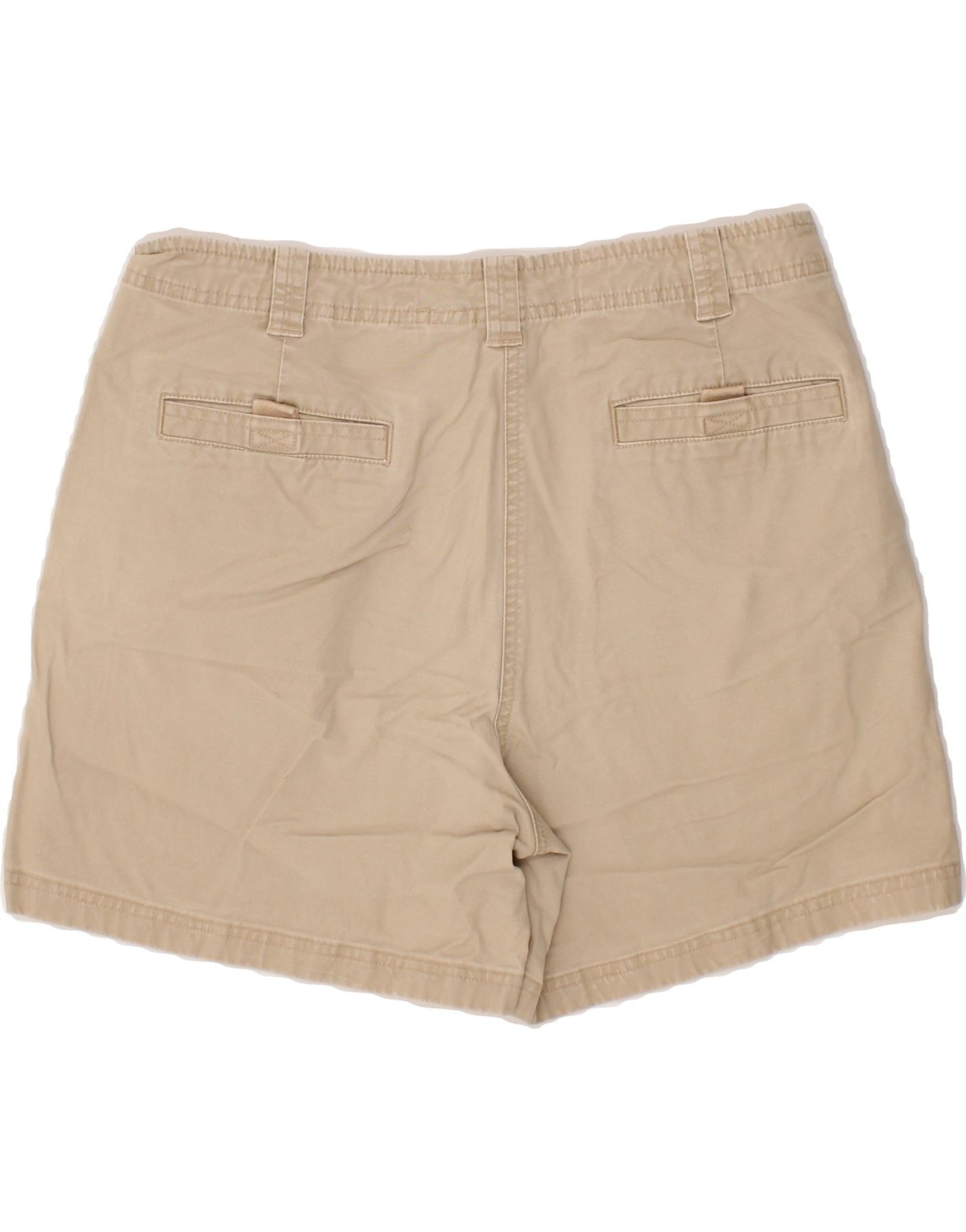 L.L.BEAN Womens Cargo Shorts US 12 Large W32 Beige Cotton | Vintage \u0026  Second-Hand Clothing Online | Messina Hembry