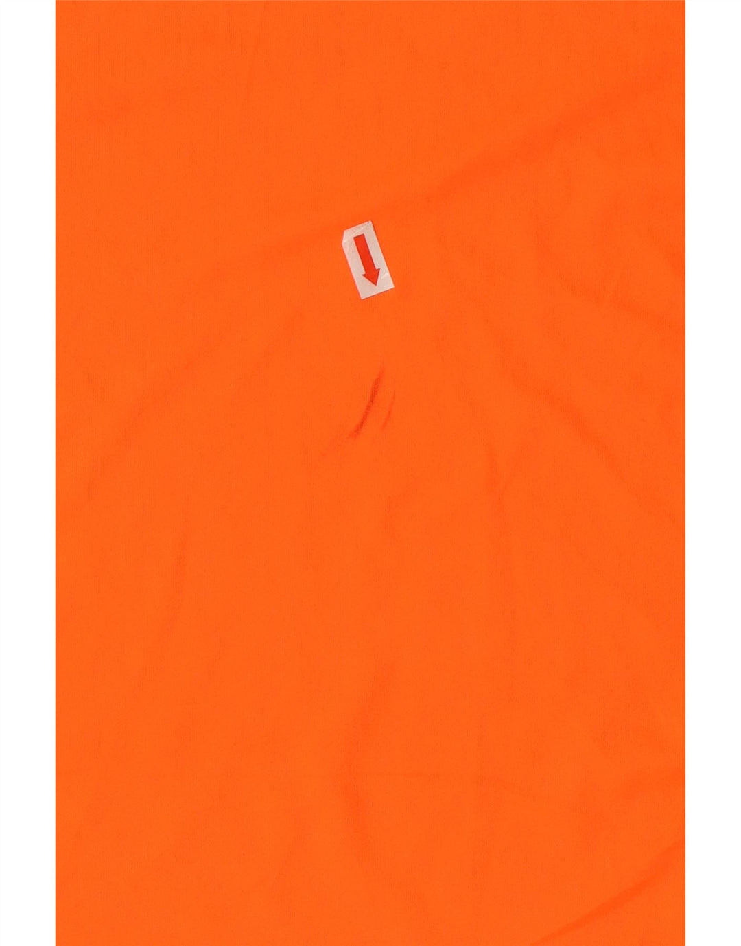 ADIDAS Mens Climalite T-Shirt Top Large Orange Polyester