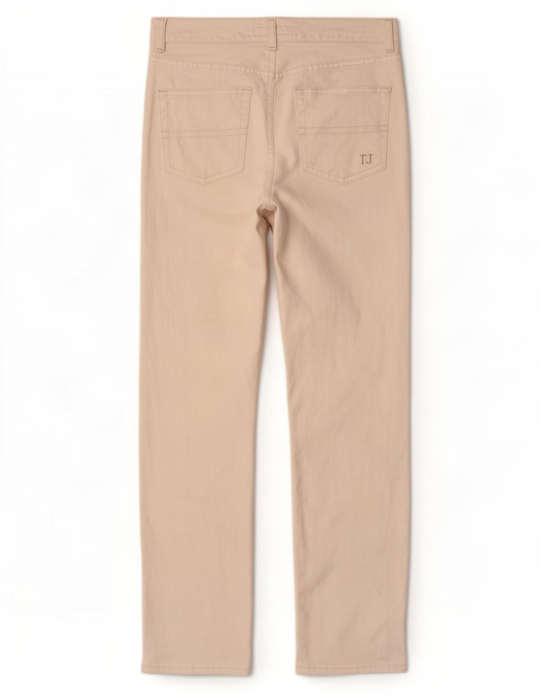 Trussardi Mens Straight Jeans W33 L33 White Cotton