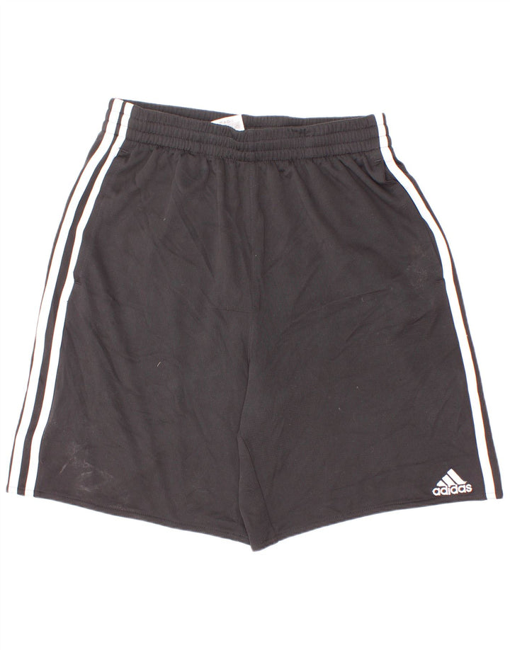 Adidas Boys Sport Shorts 13-14 Years Large Black Polyester