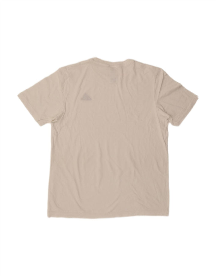 ADIDAS Mens T-Shirt Top Medium White Cotton