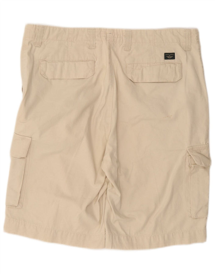 DOCKERS Mens Khakis Cargo Shorts W40 XL  Beige Cotton
