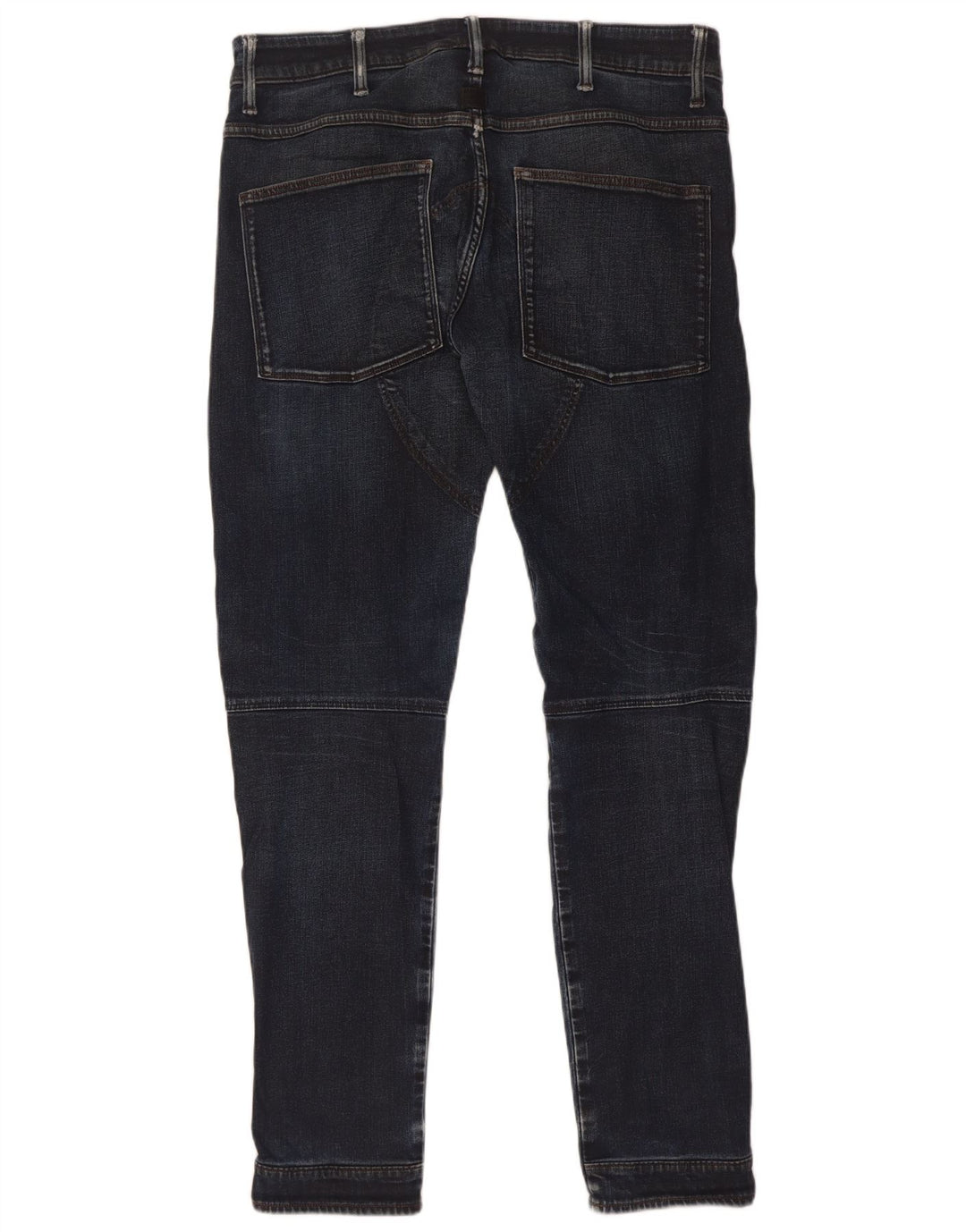 G-Star Mens Slim Jeans W34 L34 Navy Blue Cotton