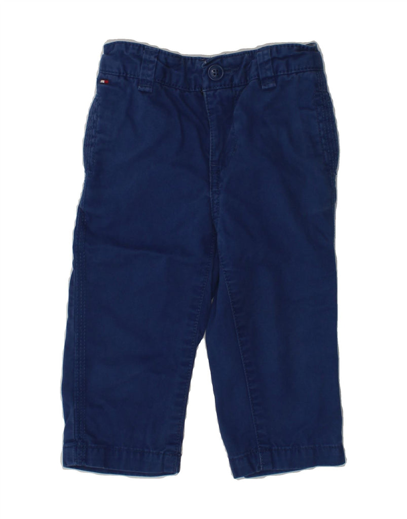 TOMMY HILFIGER Baby Boys Straight Chino Shorts 9-12 Months W16 L9  Blue | Vintage Tommy Hilfiger | Thrift | Second-Hand Tommy Hilfiger | Used Clothing | Messina Hembry 