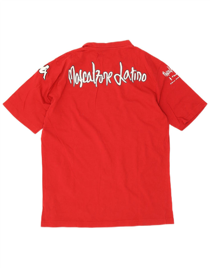 Kappa Mens Graphic T-Shirt Top XL Red Cotton