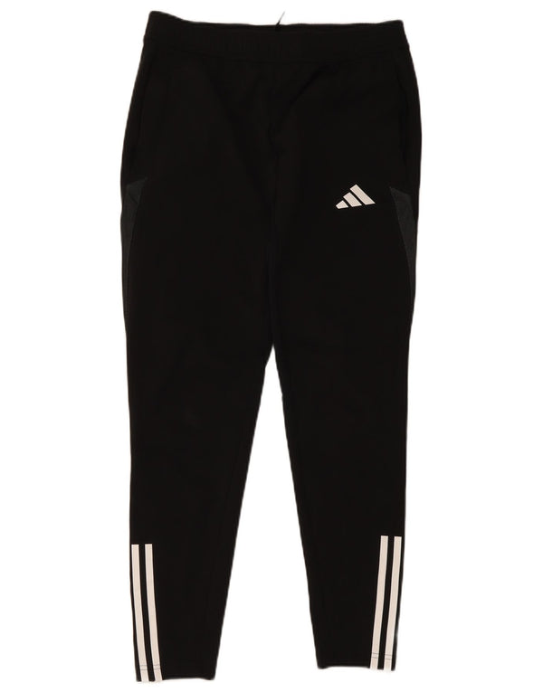Adidas Mens Aeroready Tracksuit Trousers Medium Black Polyester