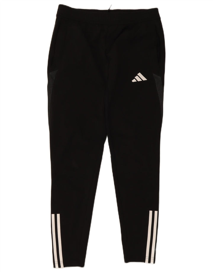 Adidas Mens Aeroready Tracksuit Trousers Medium Black Polyester