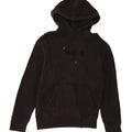 LEVI'S Mens Graphic Hoodie Jumper XS Black Cotton Vintage Levi's and Second-Hand Levi's from Messina Hembry 