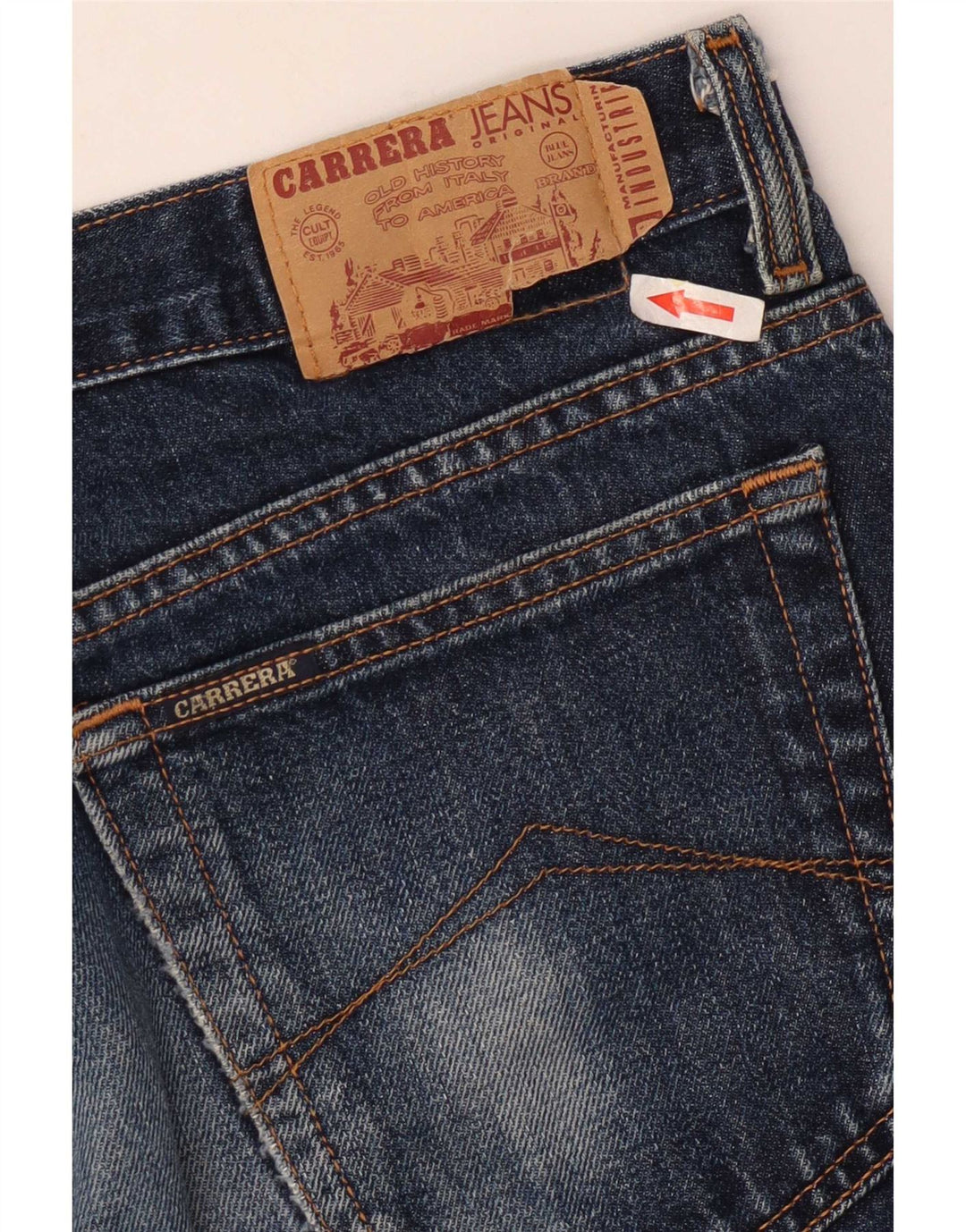 Carrera Mens 700 Straight Jeans W36 L31 Blue