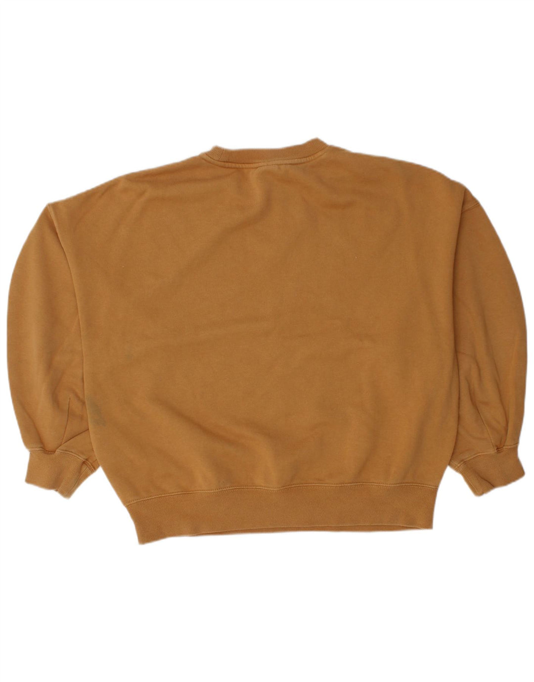 Puma Womens Oversized Sweatshirt Jumper UK 14 Medium Brown Cotton
