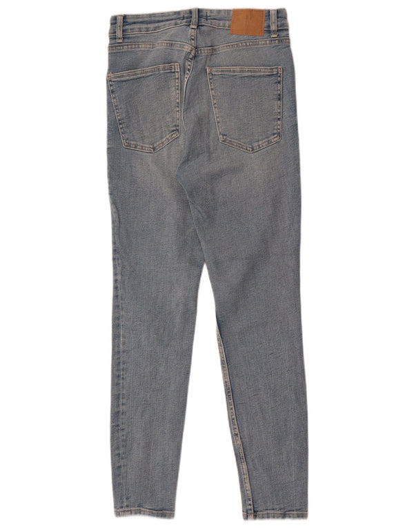 Zara Womens Skinny Jeans EU 38 Small W28 L28 Blue Cotton