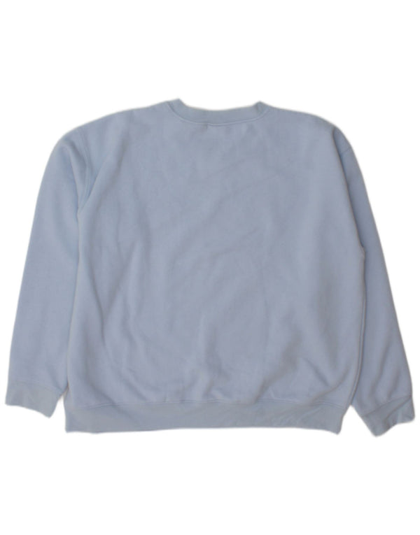 Levi's Womens Sweatshirt Jumper UK 16 Large Blue Cotton