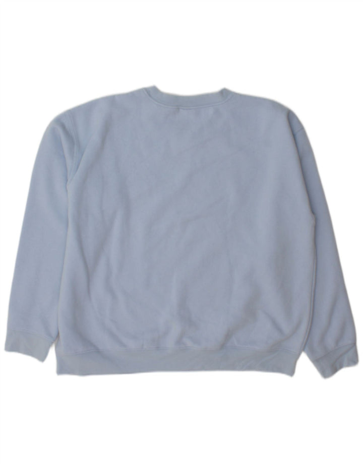 Levi's Womens Sweatshirt Jumper UK 16 Large Blue Cotton