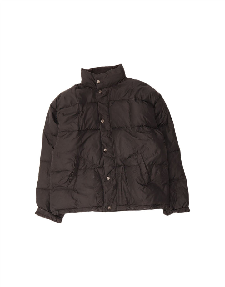 MC KEE'S Mens Padded Jacket UK 42 XL Black Polyamide