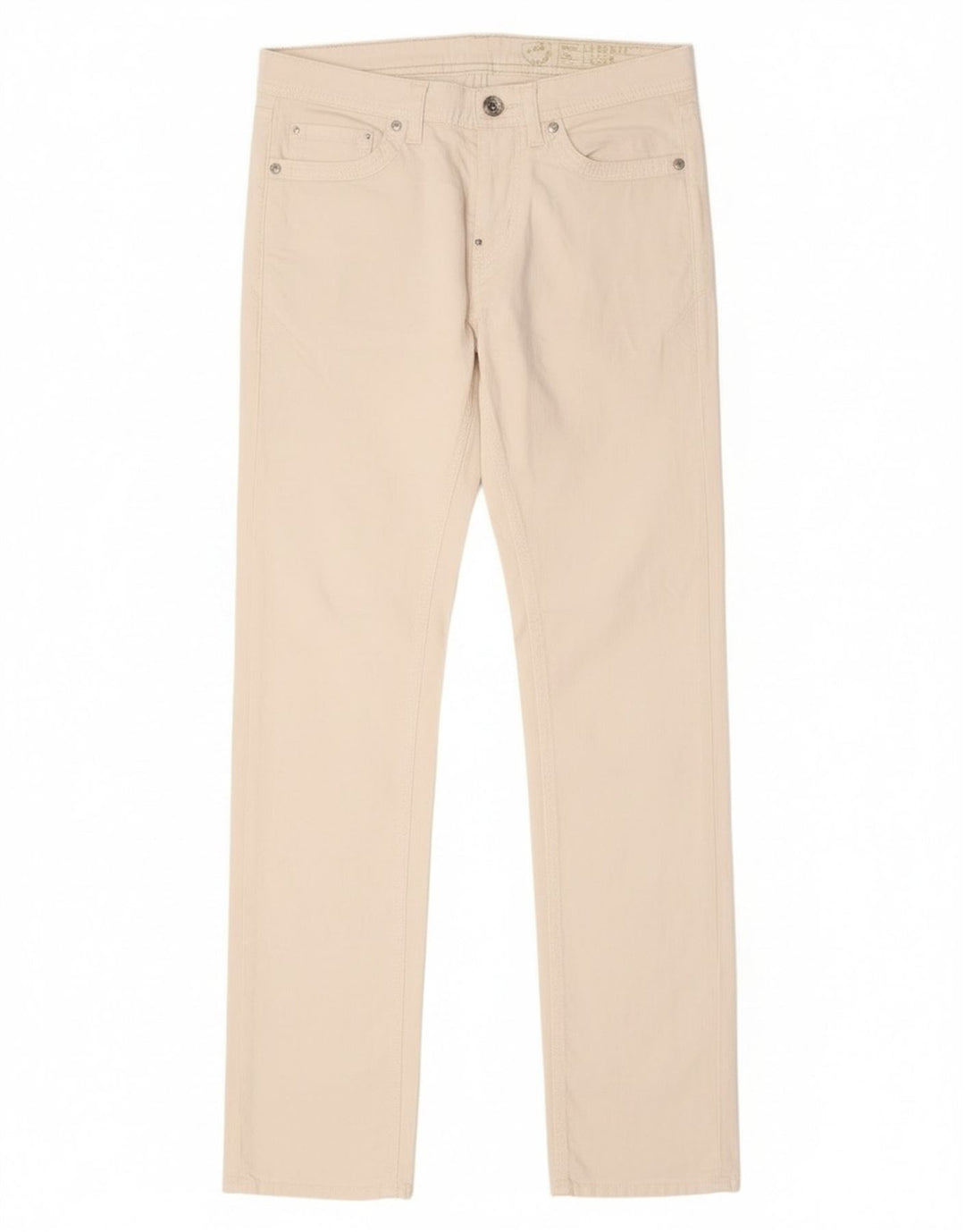 Gas Womens Albert Slim Jeans W29 L34 White Cotton