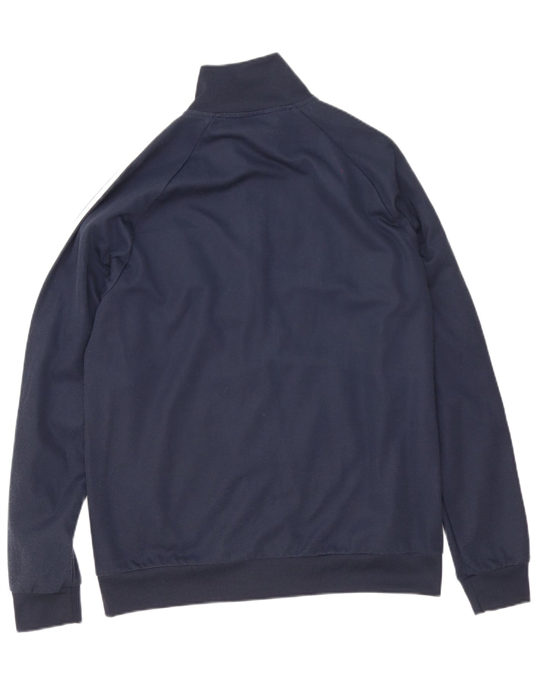Adidas Mens Tracksuit Top Jacket Large Navy Blue Polyester