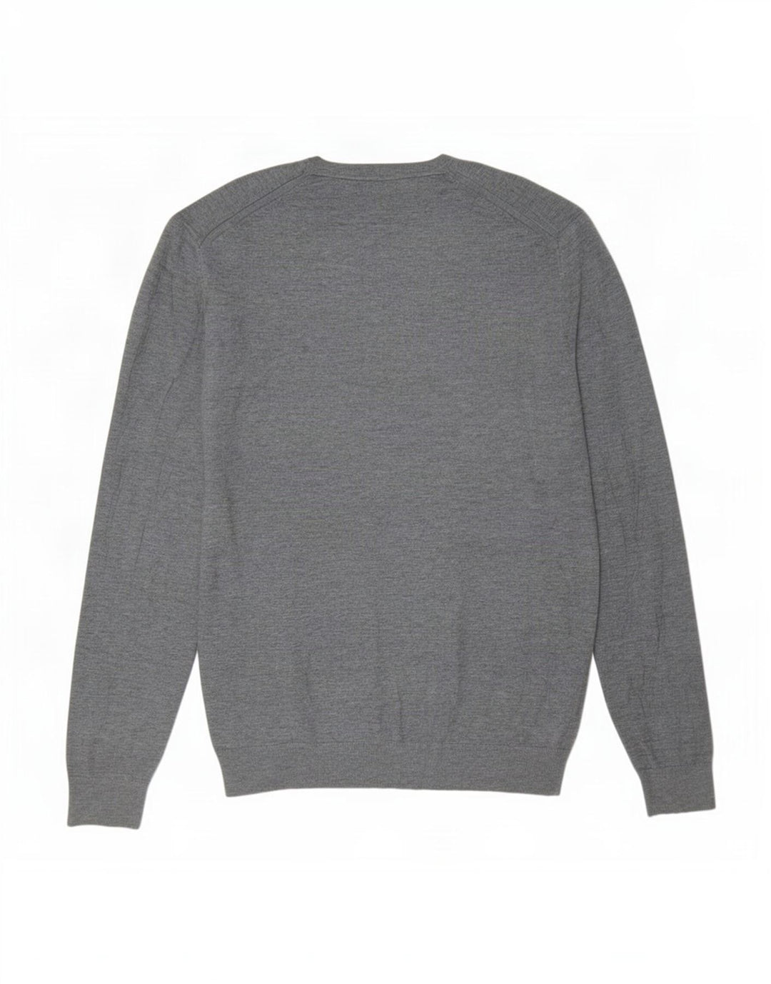 Zara Mens Crew Neck Jumper Sweater Large Grey