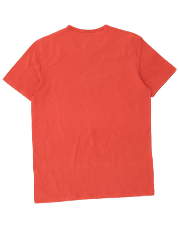 Guess Womens Graphic T-Shirt Top UK 18 XL Red Cotton