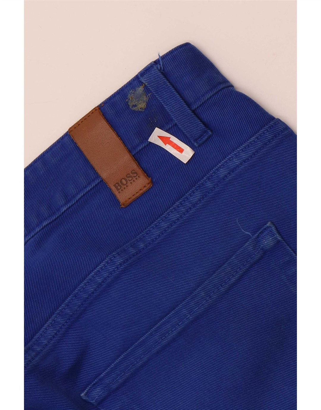 Hugo Boss Mens Slim Jeans W36 L32 Blue Cotton